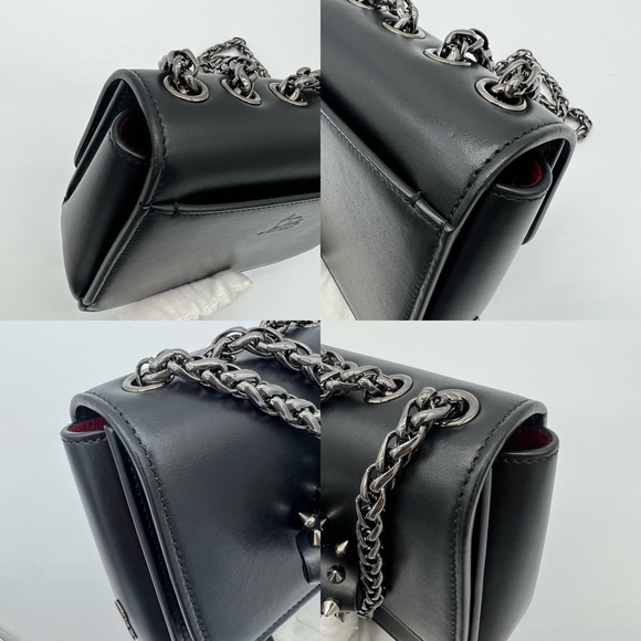 ❌SOLD❌Authentic Christian Louboutin sweet Charity baby calf Paris chain bag - Picture 9 of 17